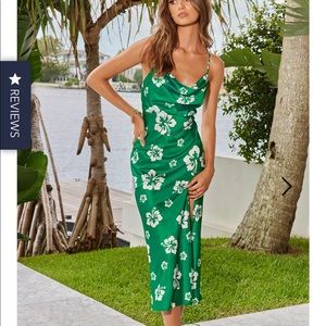 XS RUNAWAY THE LABEL Kamea Midi Slip dress